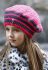 DUMA Берет для дівчаток (малиновий/сірий)