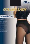 DYNAMIC 20 Колготки женские классические с ажурными трусами (цвет загара) DYNAMIC 20 Колготки женские классические с ажурными трусами (цвет загара)