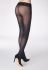 EROTIC VITA BASSA 50 Колготки жіночі класичні із заниженою талією з мереживним поясом (чорний)