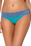 FLOWERS S 566/1 Трусы-стринги женские (голубой) FLOWERS S 566/1 Трусы-стринги женские (голубой)