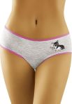 FUNNY KOCIAKI 2502 Трусы мини женские (меланжевый) FUNNY KOCIAKI 2502 Трусы мини женские (меланжевый)