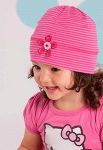 GOZDZIK Шапка для девочек (розовый/белый)