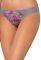 HAPPINESS S 551/1 Трусы-стринги женские (розовый/серый)