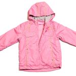 КД 016 Куртка для дівчаток (рожевий)