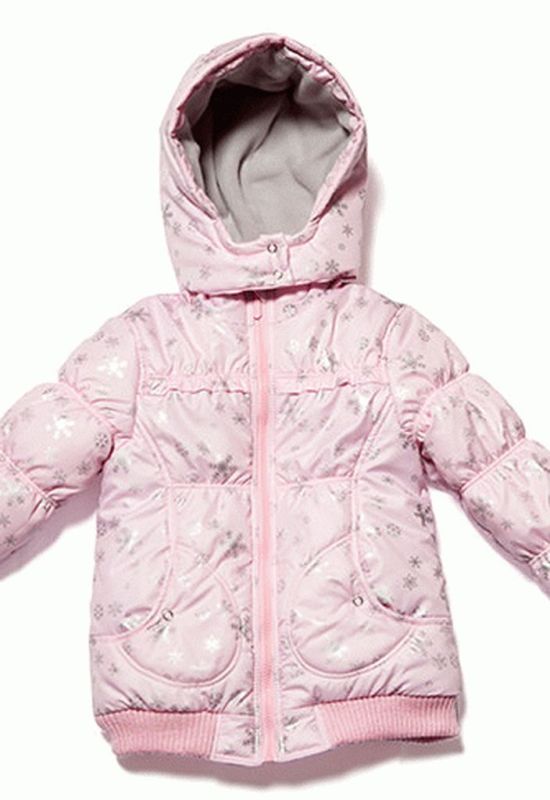 КД 018 Куртка для дівчаток (рожевий)