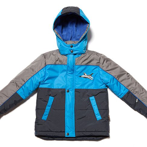 КХ 027 Куртка для мальчиков (синий)