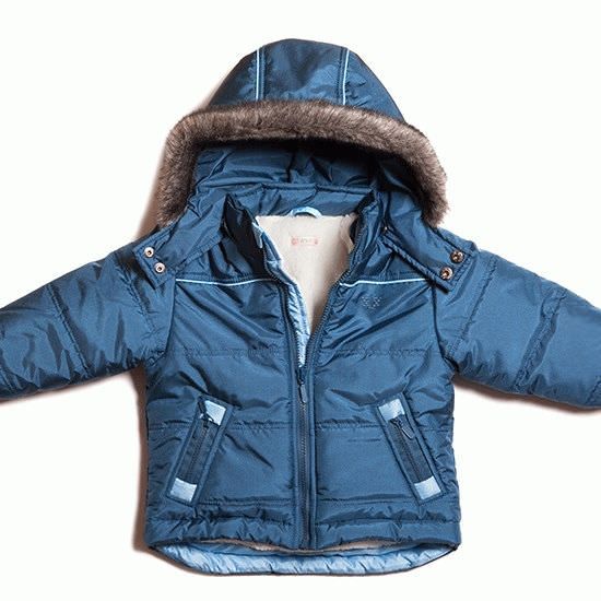КХ 028 Куртка для мальчиков (морская волна/голубой)