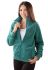 KL 036 Кофта женская (серый/зеленый)
