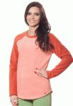 КЛ 045 Кофта женская (персиковый/терракотовый)