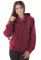 KL 055 Кофта жіноча (вишневий)