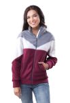 KL 062 Кофта женская (бордовый)