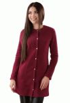 KL 071 Кофта женская (вишневый)