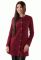 KL 071 Кофта женская (вишневый)