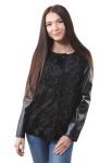 KL 091 Кофта жіноча (чорний)