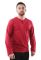 KM 023 Кофта мужская (бордовый)