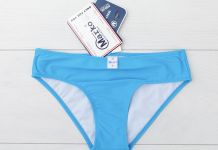 L 01 Труси купальні жіночі (темно-блакитний)