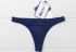 L 02 Труси-стринги жіночі купальні (темно-синій)