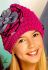 ATRAKCJA Шапка для дівчаток (рожевий)