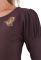 LVS 312 Кофта жіноча (коричневий)