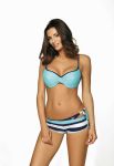 M 449 VICTORIA Купальник-трикіні жіночий (блакитний)
