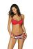 M 449 VICTORIA Купальник-трикіні жіночий (червоний)
