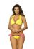 M 450 IRIS Купальник жіночий роздільний (жовтий/бузковий)