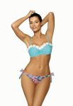 M 452 CLAUDIA Купальник жіночий роздільний (бірюзовий)