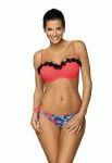 M 452 CLAUDIA Купальник жіночий роздільний (кораловий)