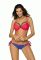 M 456 VIRGINIA Жіночий купальник роздільний (синій/червоний)