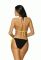 M 458 TRISH Купальник женский раздельный (черный/желтый)