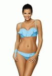 M 467 MEREDITH Купальник жіночий роздільний (блакитний)