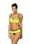 M 473 BARBRA Купальник жіночий роздільний (графітовий/жовтий)