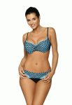 M 490 ROSALINE Купальник жіночий роздільний (блакитний)