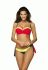 M 491 FELICIA Жіночий купальник роздільний (червоний)