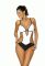 M 492 CRYSTAL Купальник-монокіні жіночий (білий)