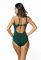 M 497 WILMA Купальник жіночий суцільний (зелений)