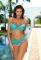 M 503 LOREN Жіночий купальник роздільний (бірюзовий)