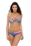 M 506 LUISE Купальник жіночий роздільний (блакитний/рожевий)