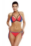 M 511 LARA Купальник жіночий роздільний (кораловий/блакитний)