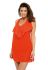 M 515 ERIN Туника пляжная женская (оранжевый)