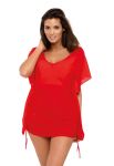 M 516 KAYA Туніка пляжна жіноча (червоний)