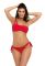 M 524 SABRINA Купальник жіночий роздільний (червоний)