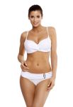 M 525 RIHANNA Купальник жіночий роздільний (білий)