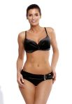 M 525 RIHANNA Купальник жіночий роздільний (чорний)