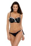 M 529 FRANCES Жіночий купальник роздільний (чорний)