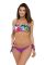 M 536 SHAKIRA Купальник жіночий роздільний (бузковий)