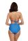 M 537 MADISON Купальник женский раздельный (голубой)