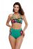 M 537 MADISON Купальник женский раздельный (зеленый)