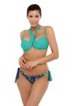 M 538 KRISTINA Купальник жіночий роздільний (бірюзовий)
