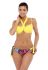 M 538 KRISTINA Купальник жіночий роздільний (жовтий)